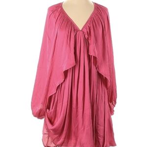 Elegant Pink Mini Dress